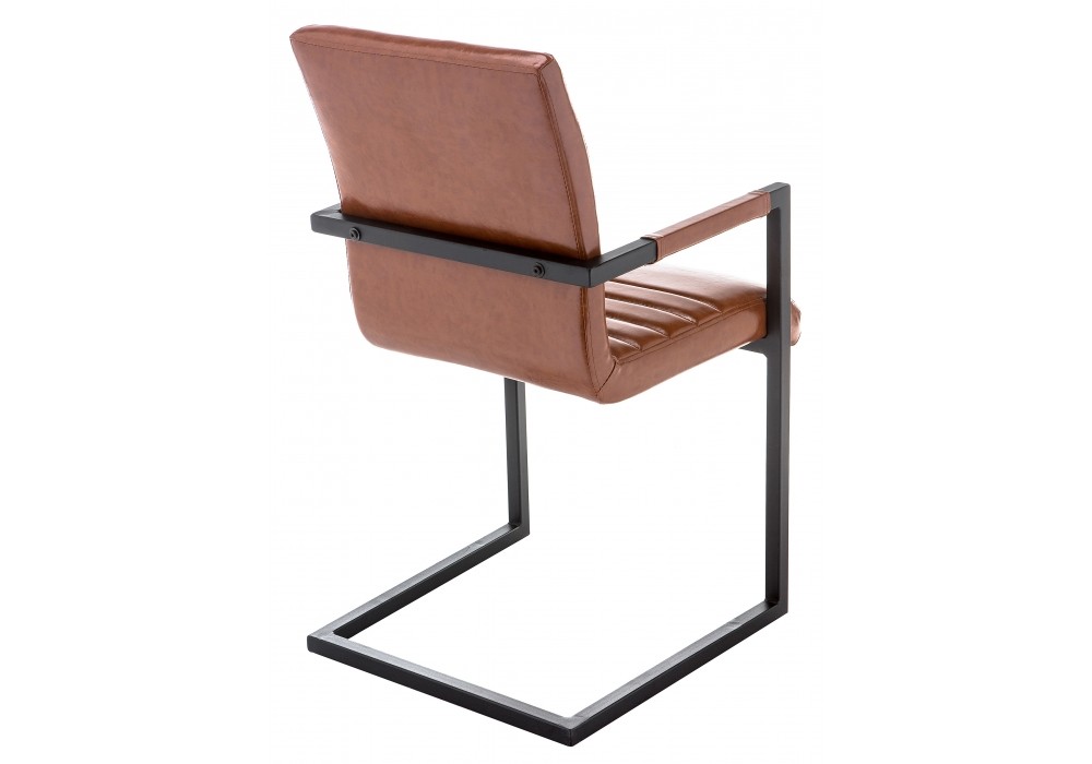 Кресло лофт коричневое