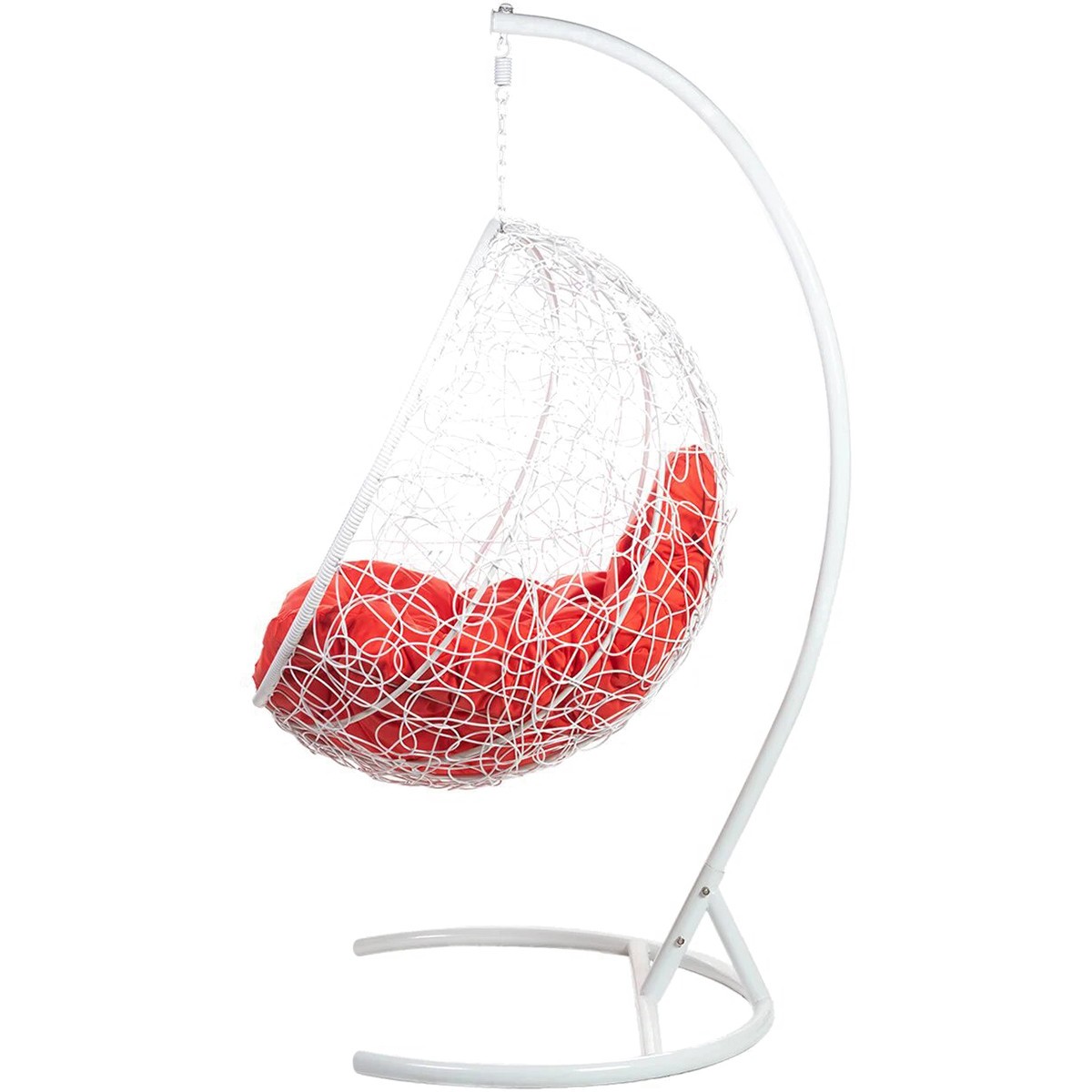 Плетеное подвесное кресло "Kokos White"