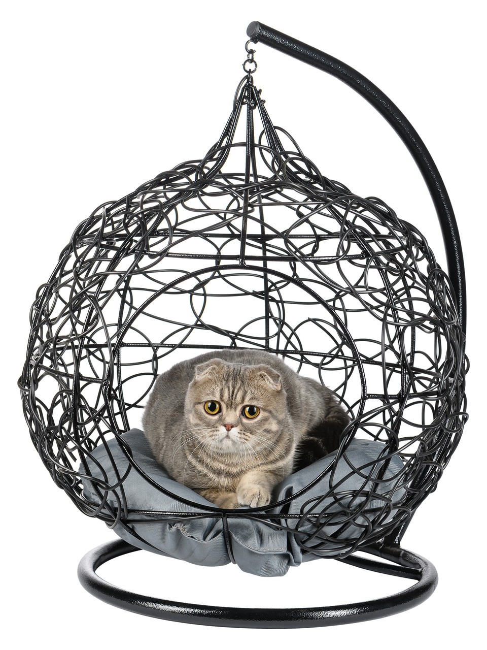 домик для кошки из ротанга