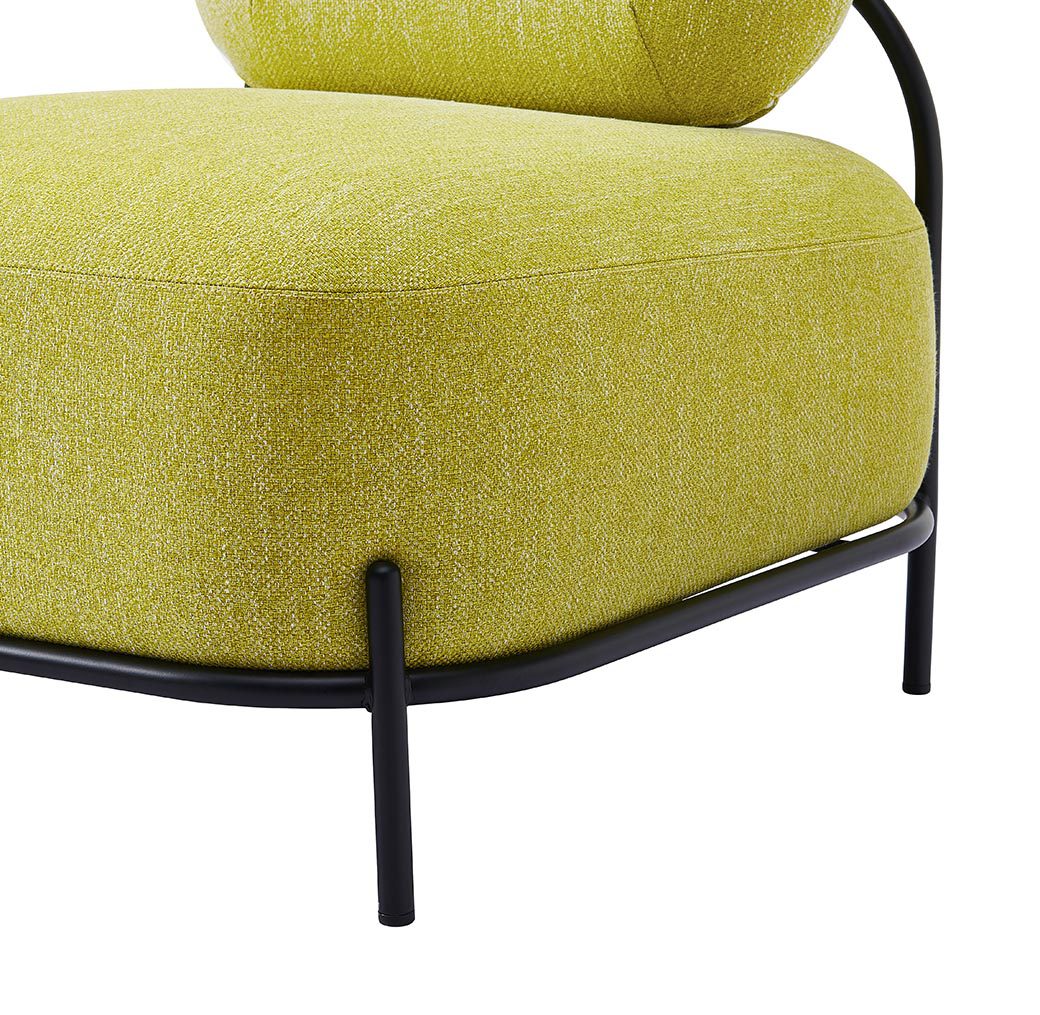 Кресло дизайнерское SOFA желтое