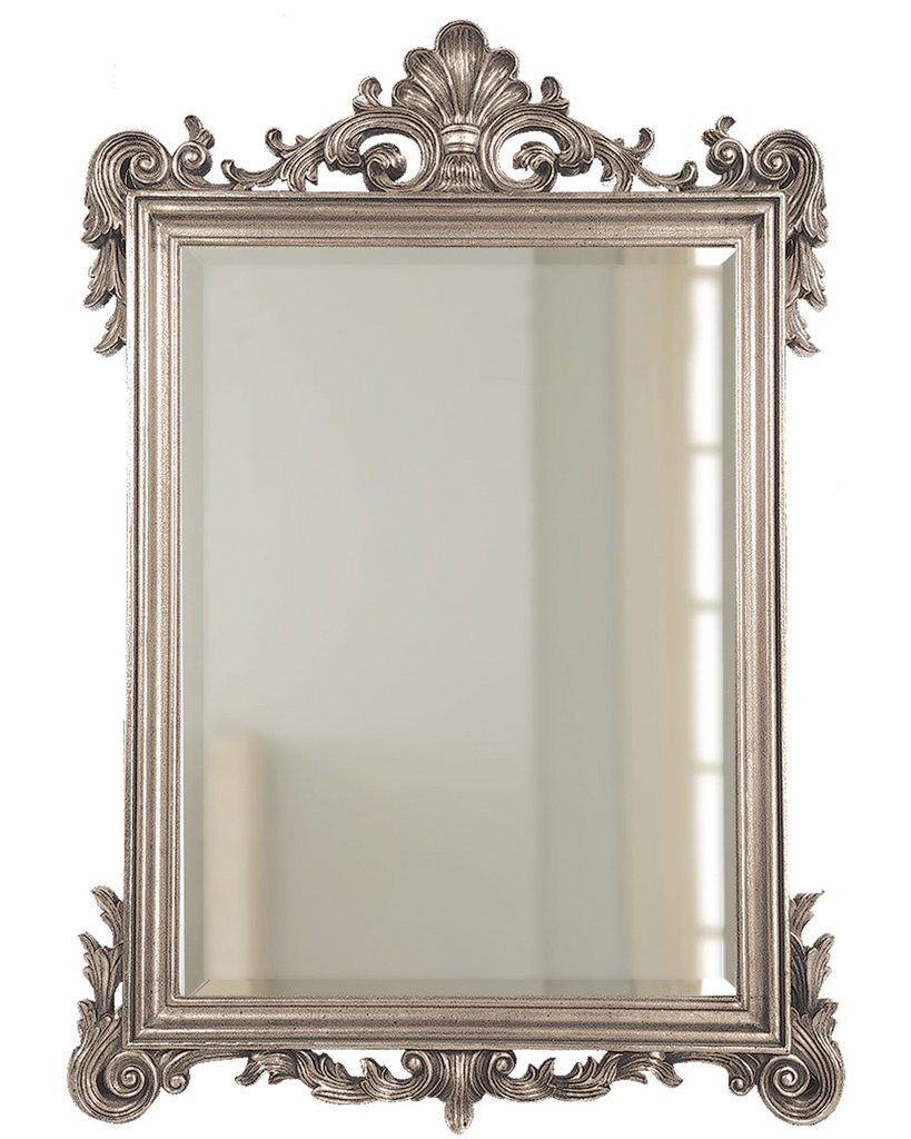 Зеркало в серебряной раме "Марсель"