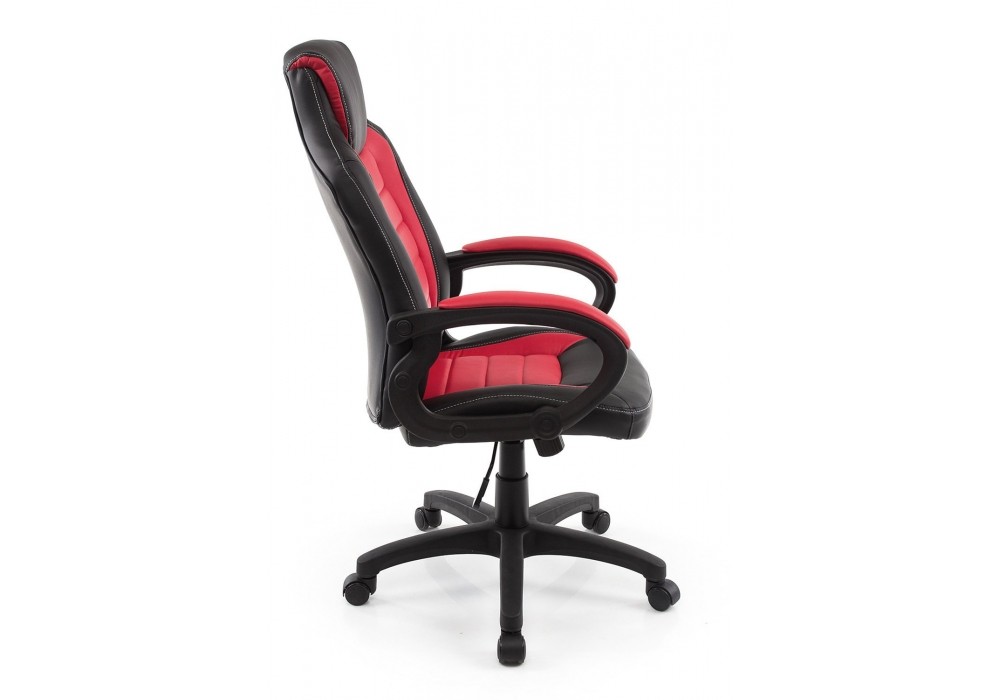 Кресло Kadis темно-красное / черное