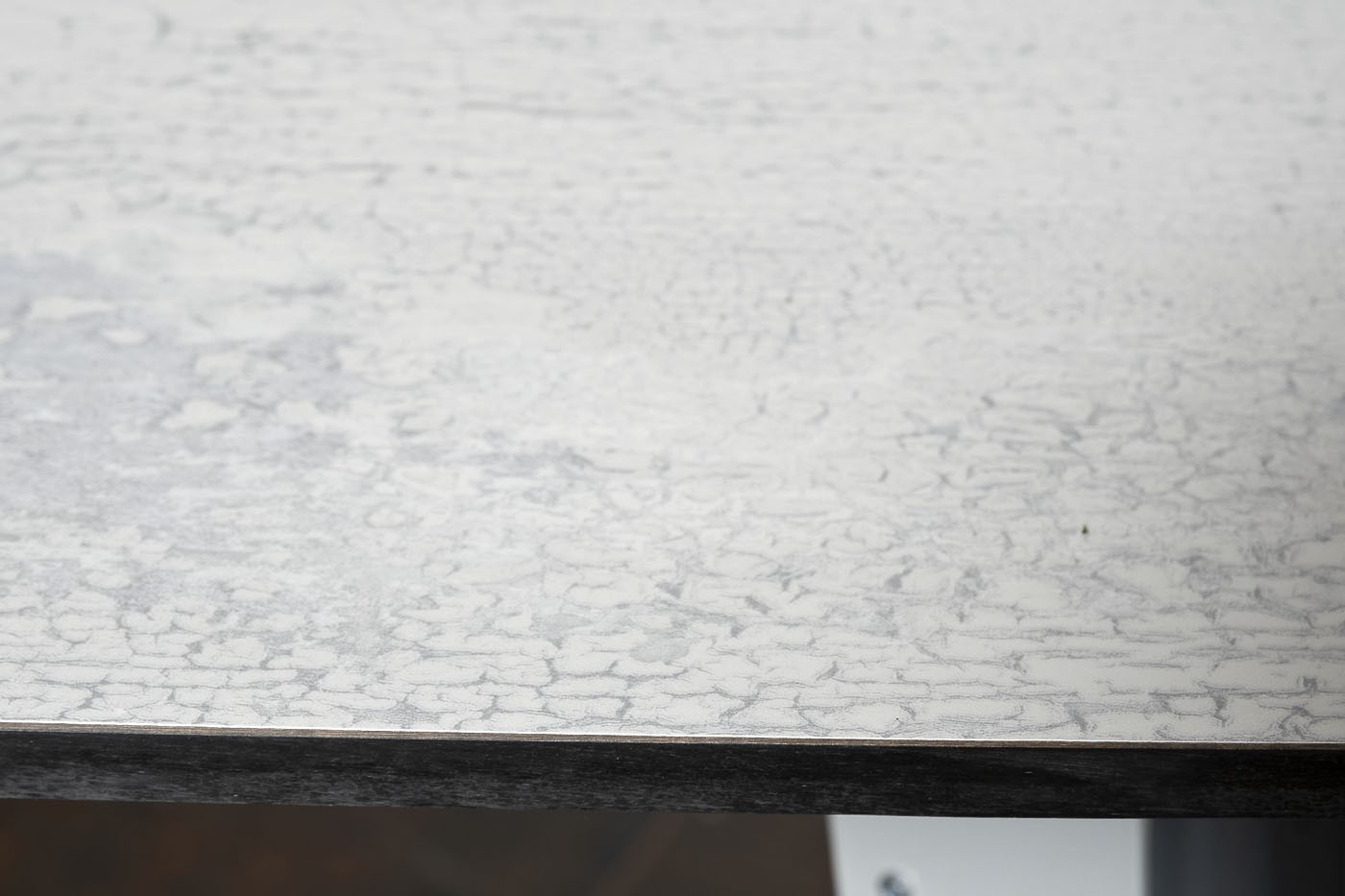 Обеденный стол из HPL 160х80см, цвет светло-серый "Марко"