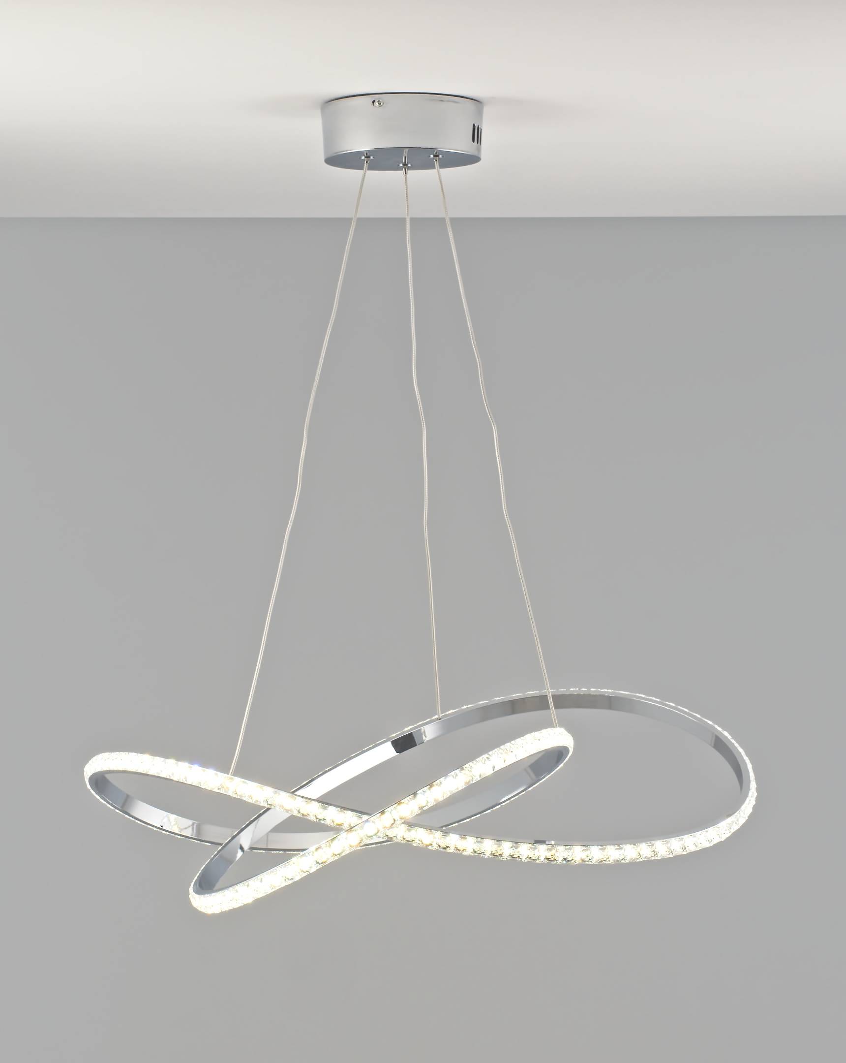 Светодиодная подвесная люстра с пультом Moderli V2787-PL Ello LED 120W
