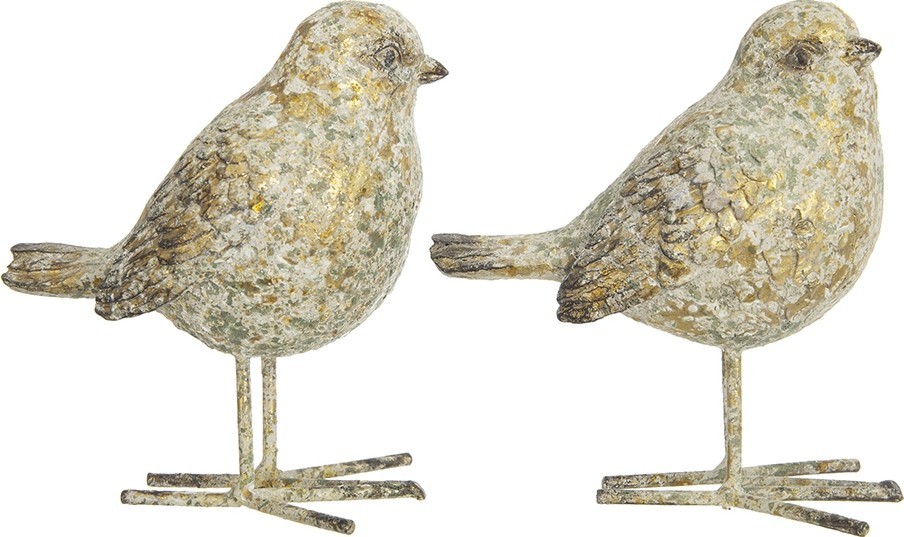 Фигурка Птички, набор 2 предмета 10х7х14см