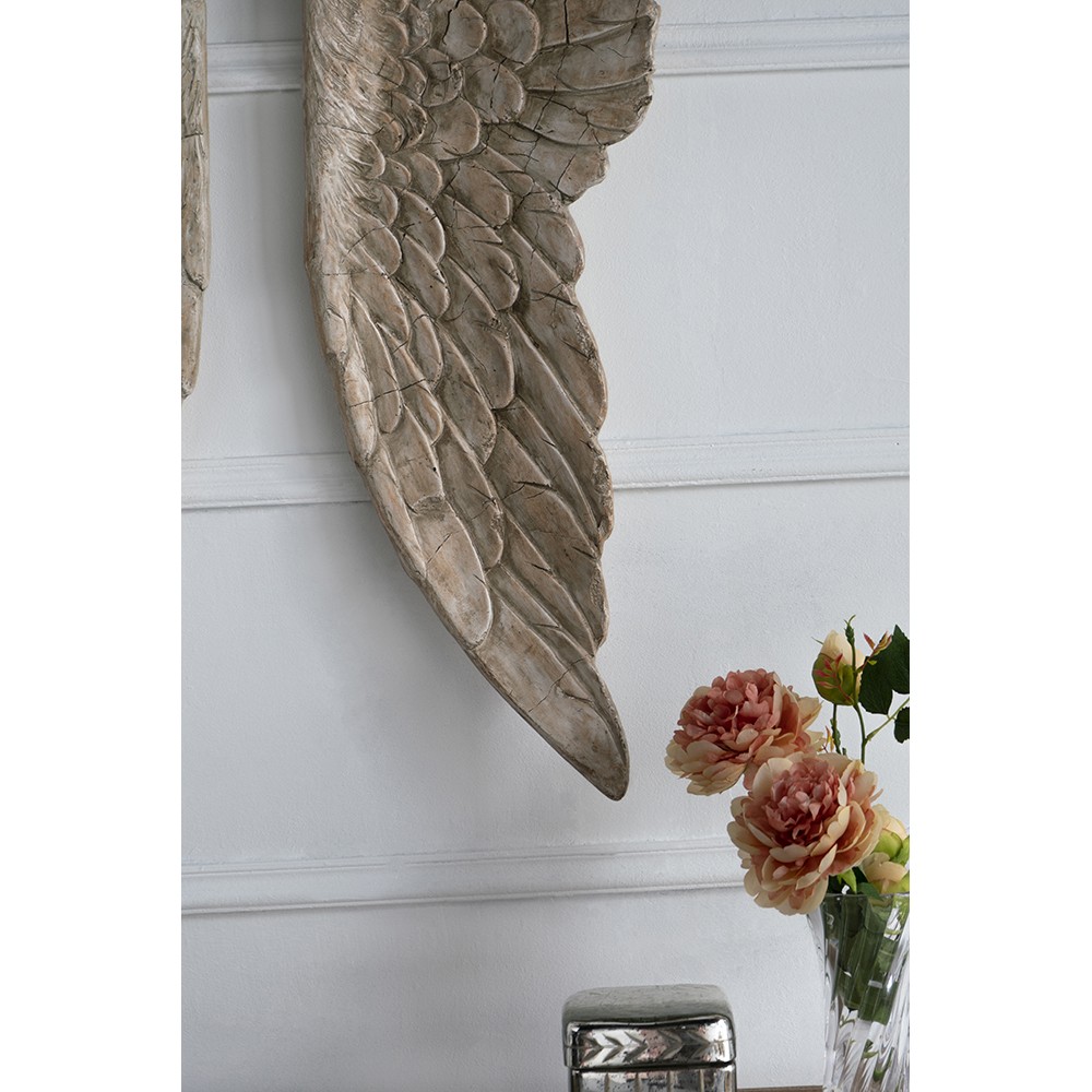 Декор настенный Крылья ангела, набор 2шт 29x8x104см