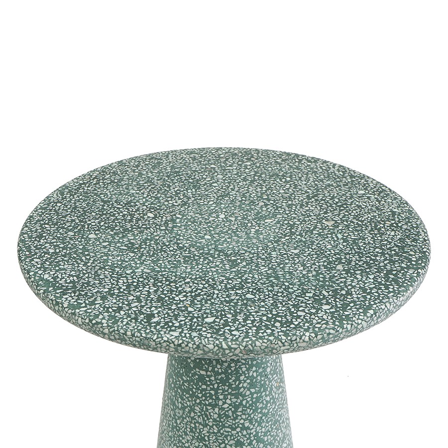 Столик кофейный bayn, D45 см, зеленый