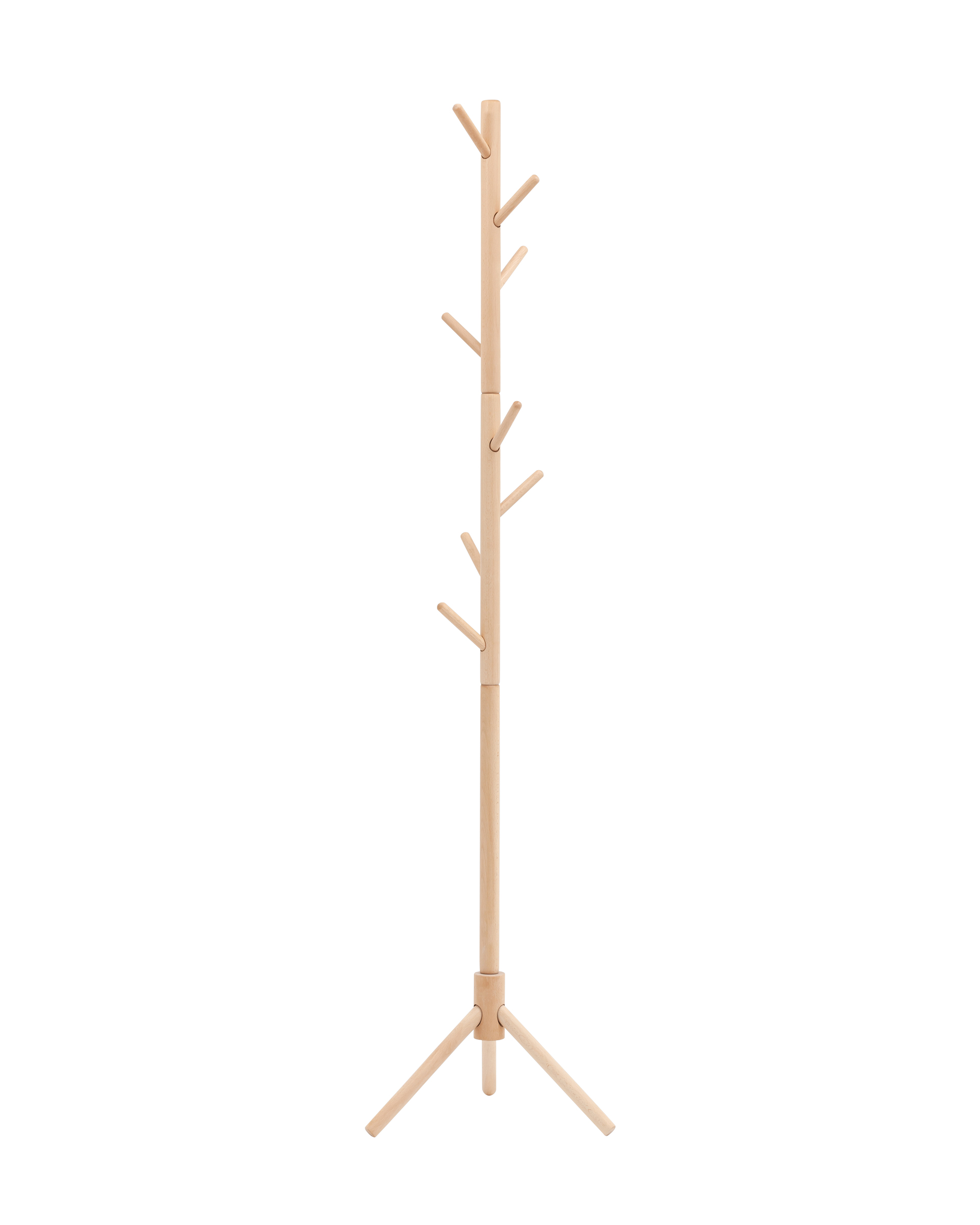 Вешалка напольная Hook светлое дерево