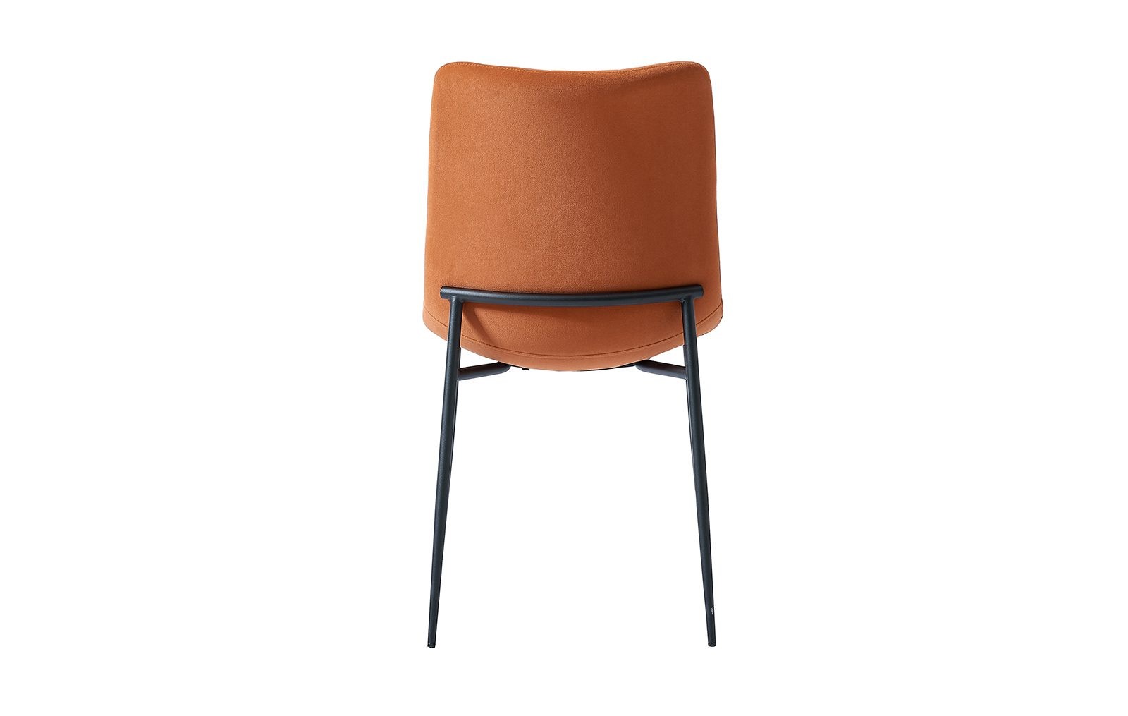 Оранжевый стул - Opus, стеганный соты