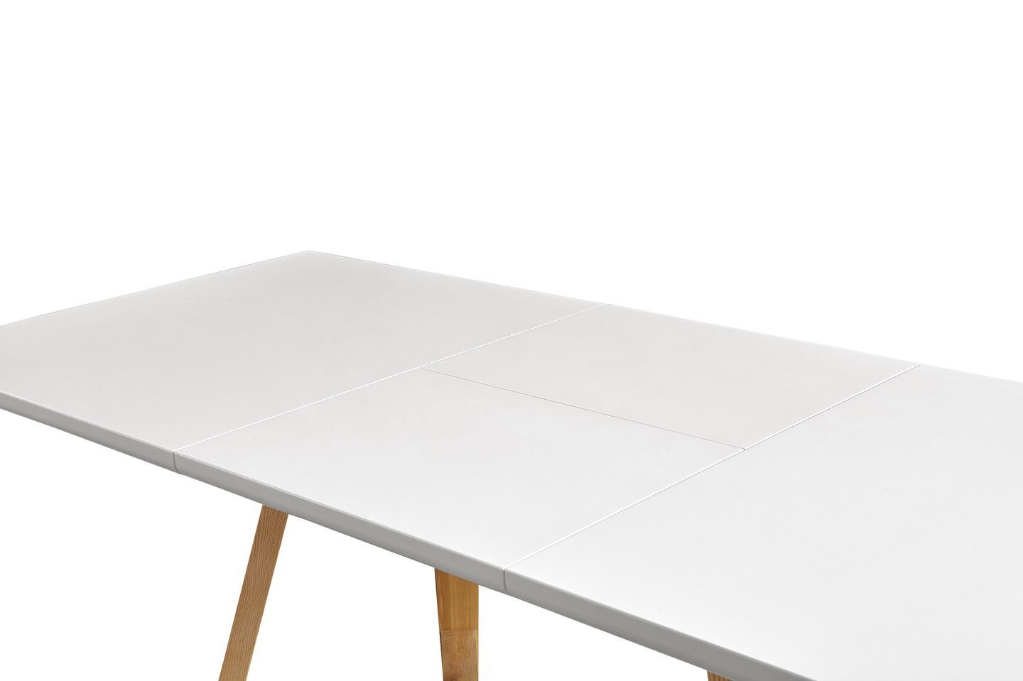 Стол раздвижной белый 160 (220)x90x76см