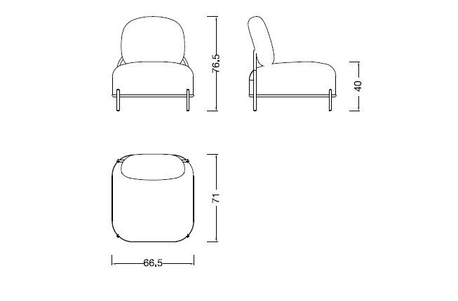 Кресло дизайнерское серое